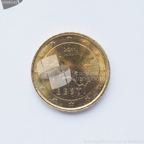 Image of Estonian 10 cent coin