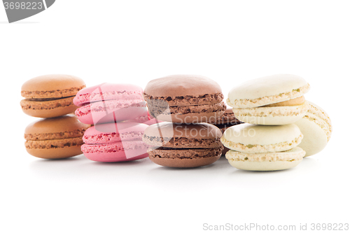 Image of Colorful French Macarons