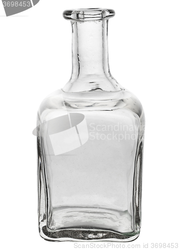 Image of Beautiful glass bottle with curved edges