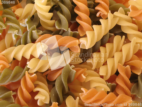 Image of Colorful pasta