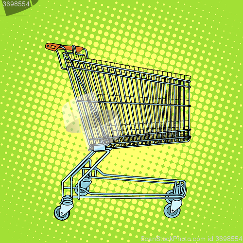 Image of Grocery cart shopping