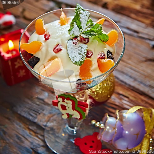 Image of Delicious mandarin orange dessert 