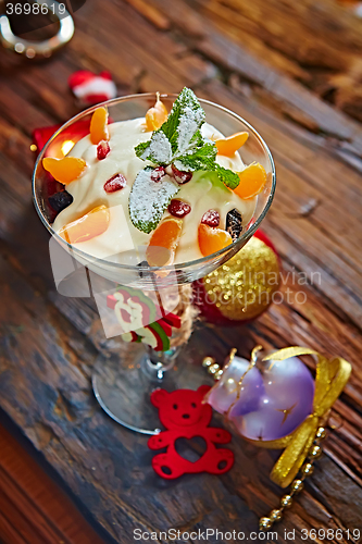 Image of Delicious mandarin orange dessert 