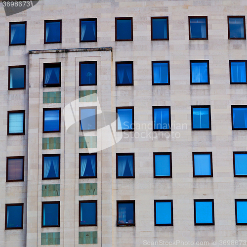 Image of windows in the city of london home and office   skyscraper  buil