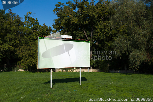 Image of Empty billboard