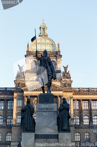 Image of Saint Wenceslas statue in Prague