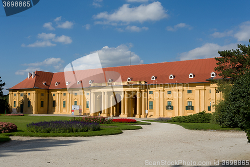 Image of Lednice Castle in South Moravia in the Czech Republic