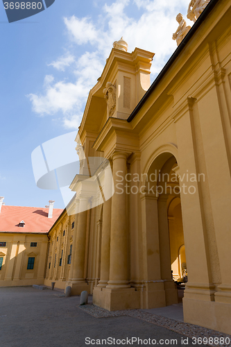 Image of Lednice Castle in South Moravia in the Czech Republic