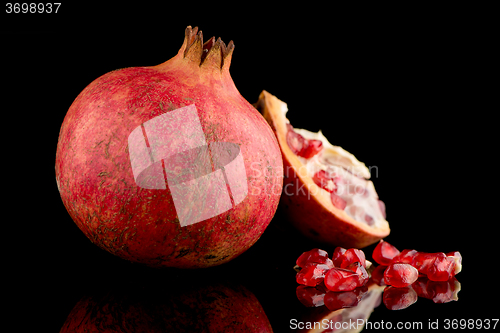 Image of Ripe pomegranate fruit