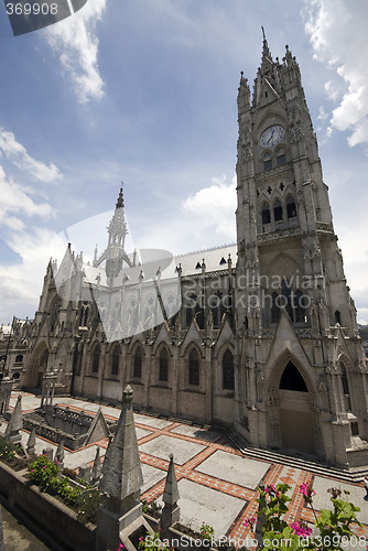 Image of basilica quito ecuador