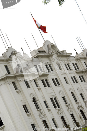 Image of old classic hotel grand hotel bolivar lima peru