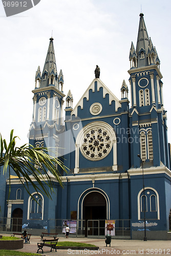 Image of iglesia recolecta on plaza franch lima peru