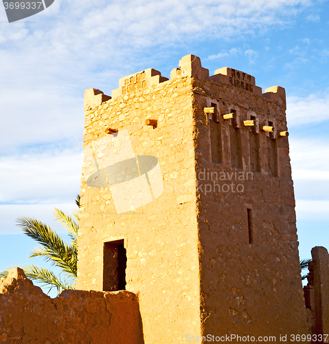 Image of africa in morocco the old contruction and the historical village