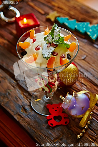 Image of Delicious mandarin orange dessert 