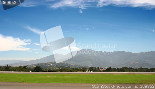 Image of Airport in mountains