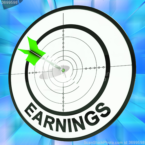 Image of Earnings Shows Vocation, Occupation, Employment And Profession