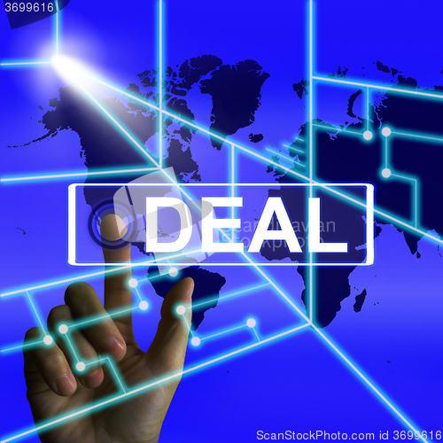 Image of Deal Screen Refers to Worldwide or International Agreement