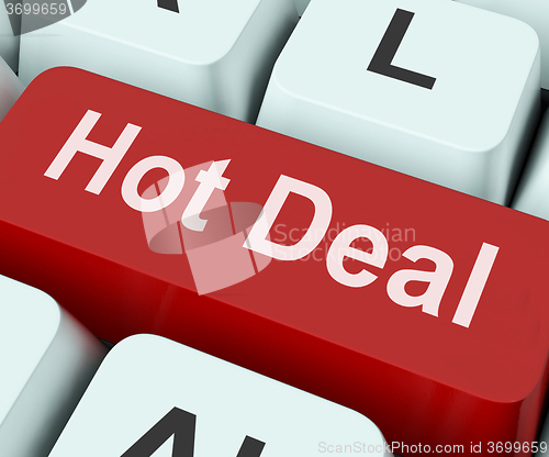 Image of Hot Deal Key Means Amazing Offer\r