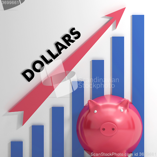 Image of Raising dollars, usd Chart Shows American Progress