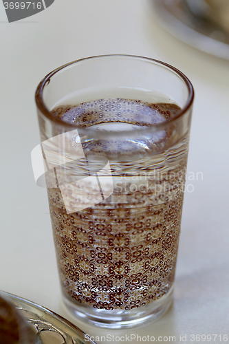 Image of beautiful glass of water 