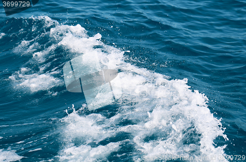 Image of Beautiful sea with waves 