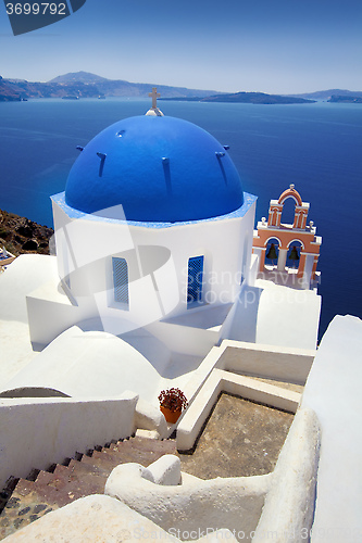 Image of Village of Oia in Santorini, Greece