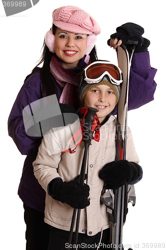 Image of Skiers