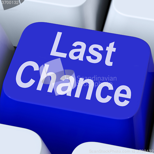 Image of Last Chance Key Shows Final Opportunity Online