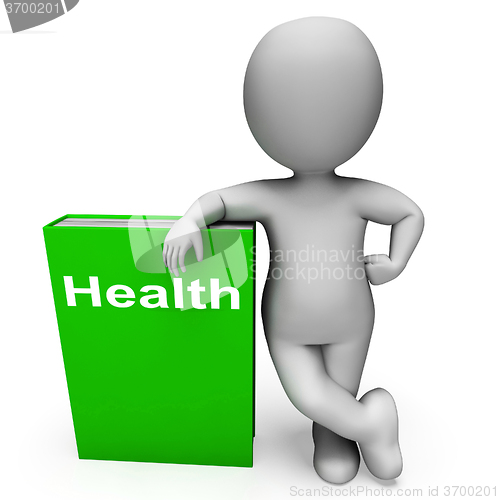 Image of Health Book And Character Shows Books About Healthy Lifestyle