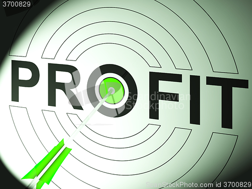 Image of Profit Shows Business Success In Trading