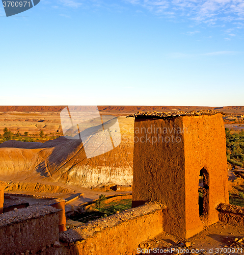 Image of season  africa in morocco the old contruction and the historical