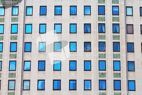 Image of windows in the city of london home and office   skyscraper  buil