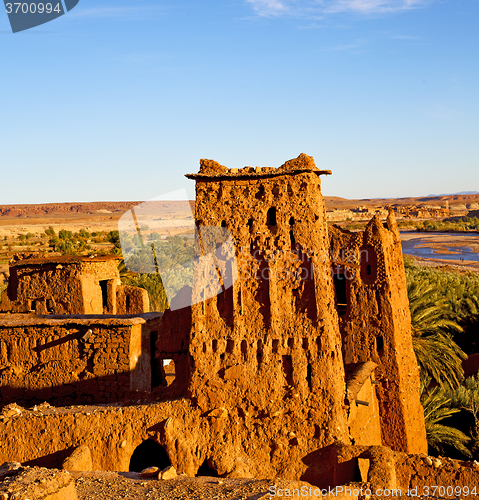 Image of africa in morocco the old contruction and the historical village