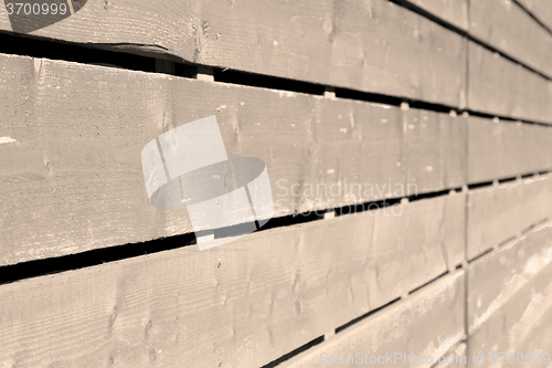 Image of   wall in old construction nail and house