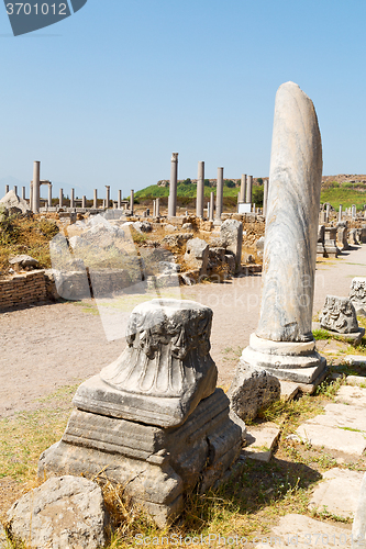 Image of perge old construction  temple 