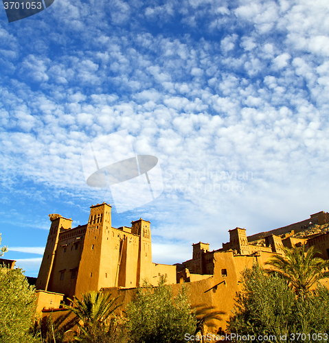 Image of africa in morocco the old contruction and the historical village