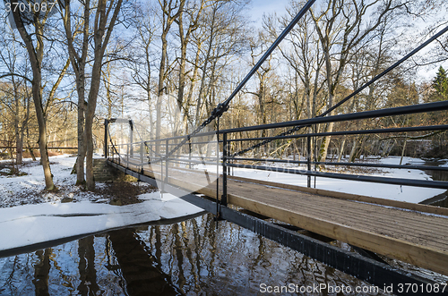 Image of Bridge across the canal