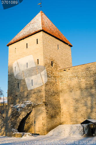 Image of  Winter view of the Old Tallinn