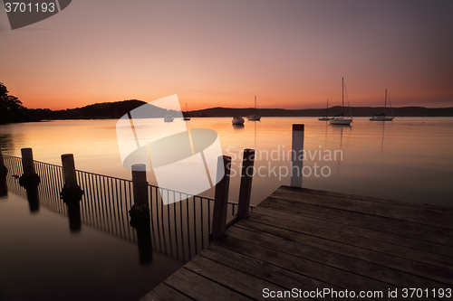 Image of Sundown at Yattalunga Australiia