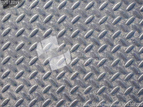 Image of Grey steel diamond plate background