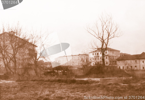 Image of Retro looking Rural Urban fringe