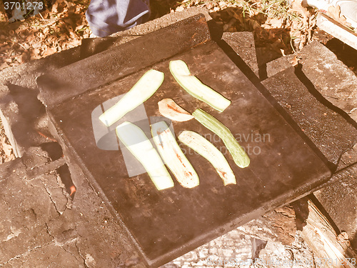 Image of Retro looking Barbecue