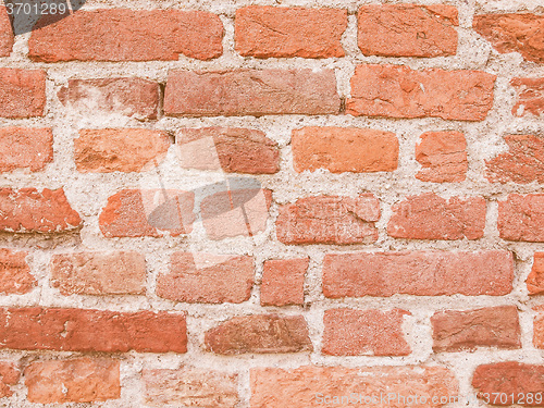 Image of Retro looking Red bricks