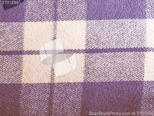 Image of Retro looking Blue tartan background