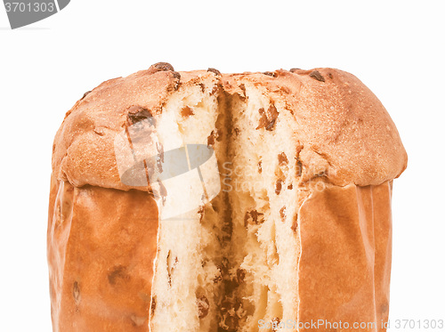 Image of Retro looking Panettone bread
