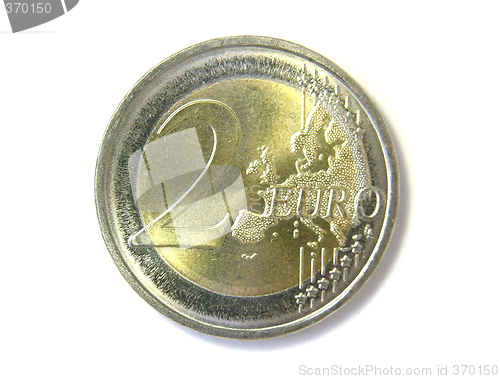 Image of German two Euro coin Hamburg