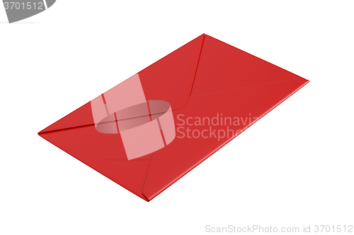 Image of Red envelope on white