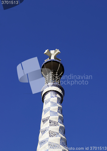 Image of Tower in Park Guell