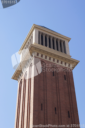 Image of Venetian tower at Espanya square
