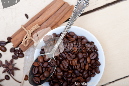 Image of coffe sugar and spice